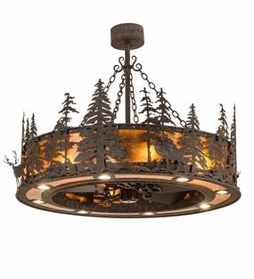 Elk At Dusk 16 Light Chandel-Air Fandeliers FANS on sale now