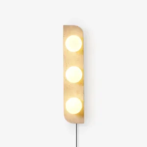 Elysian Travertine Plug-in Wall Light Bedroom Lights outlet online