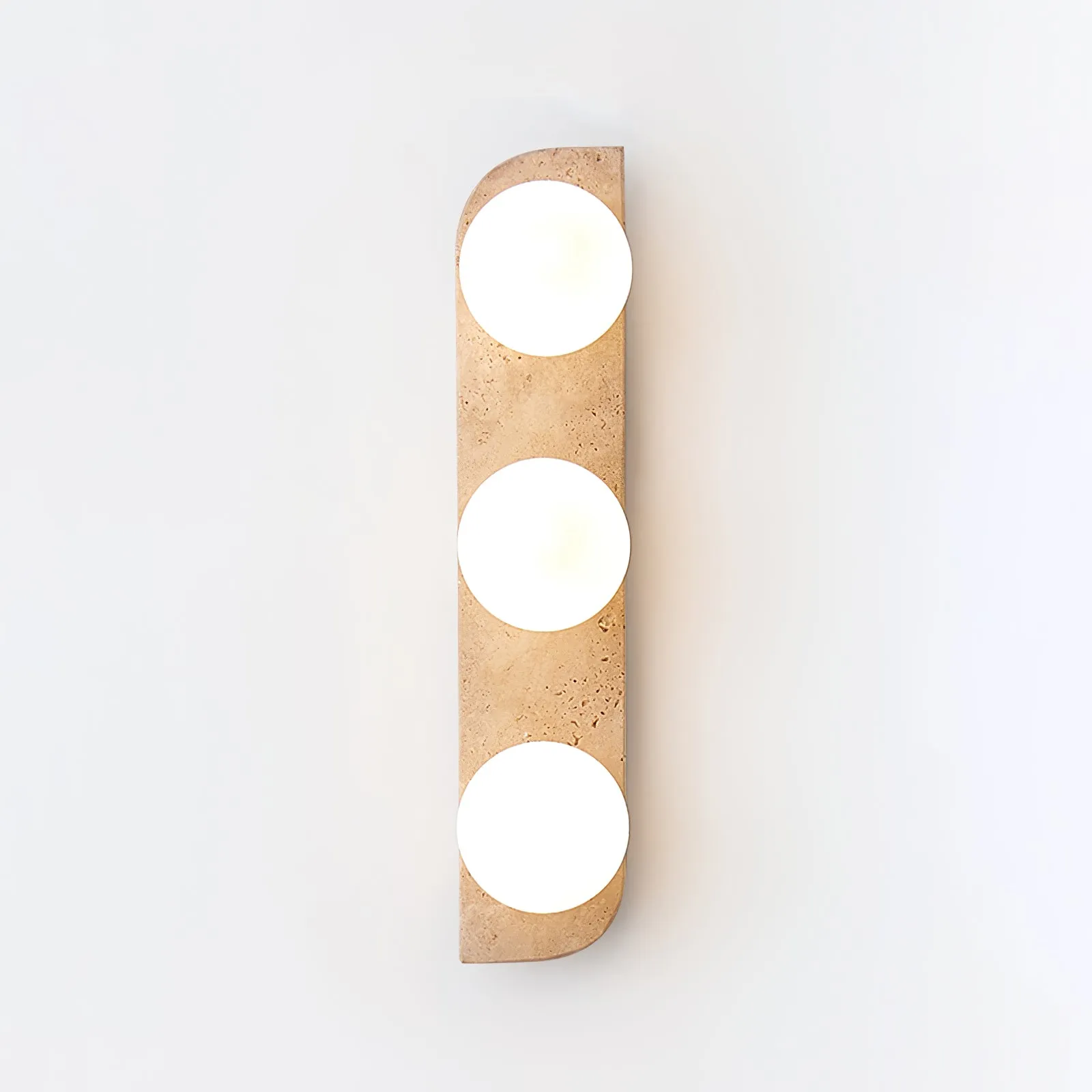 Elysian Travertine Plug-in Wall Light