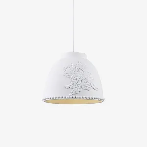 Embossed Flora Pendant Lamp Living Room Lamps on sale