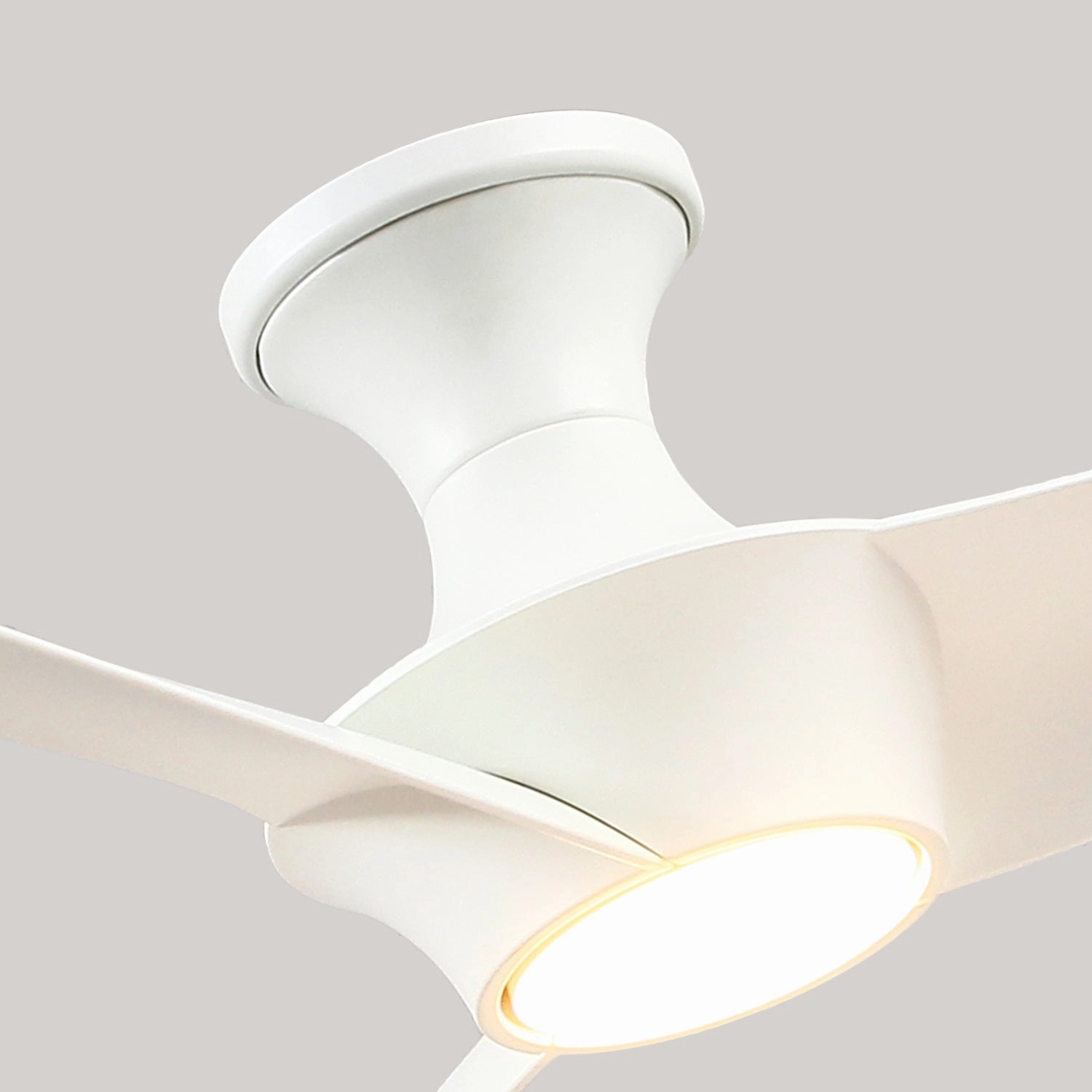Emiko-H 56"Ceiling Fan White Huggers Fans low price shop