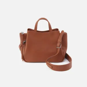 Essential Satchel in Soft Saffiano Leather - Lion