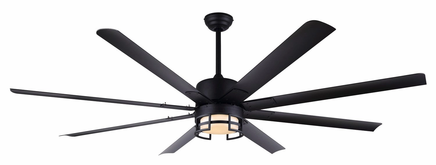 Ezra 72"Ceiling Fan Matte Black Large Fans FANS best price