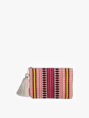 Faith Printed Cotton Pouch