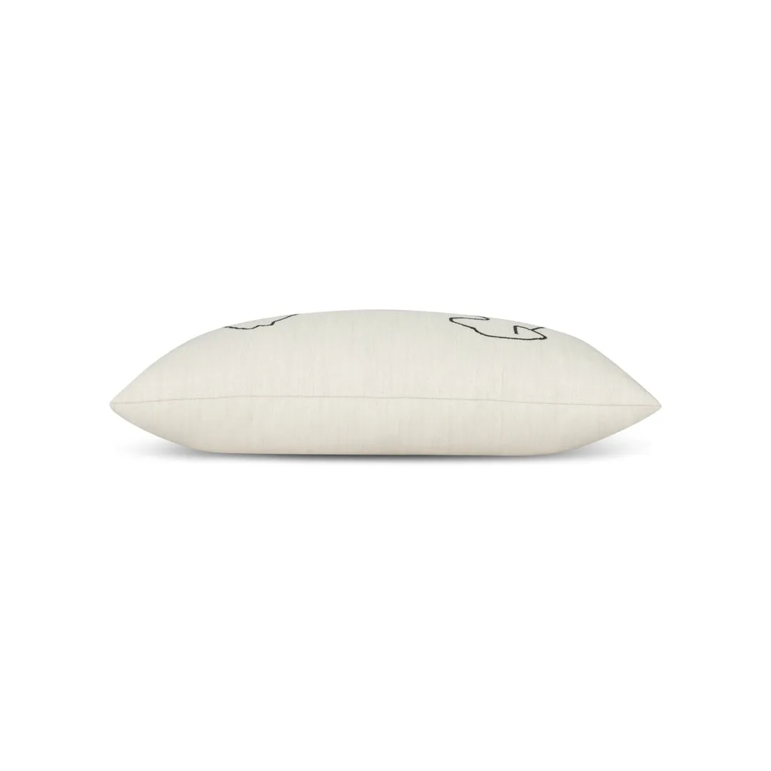 Faithful Friends Indoor/Outdoor Pillow, Lumbar Decorative Pillows new arrival