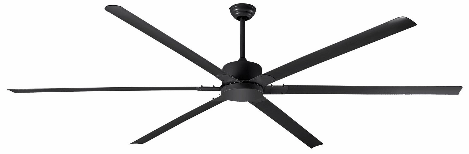 Fanbos 120"Ceiling Fan Matte Black Large Fans FANS best price