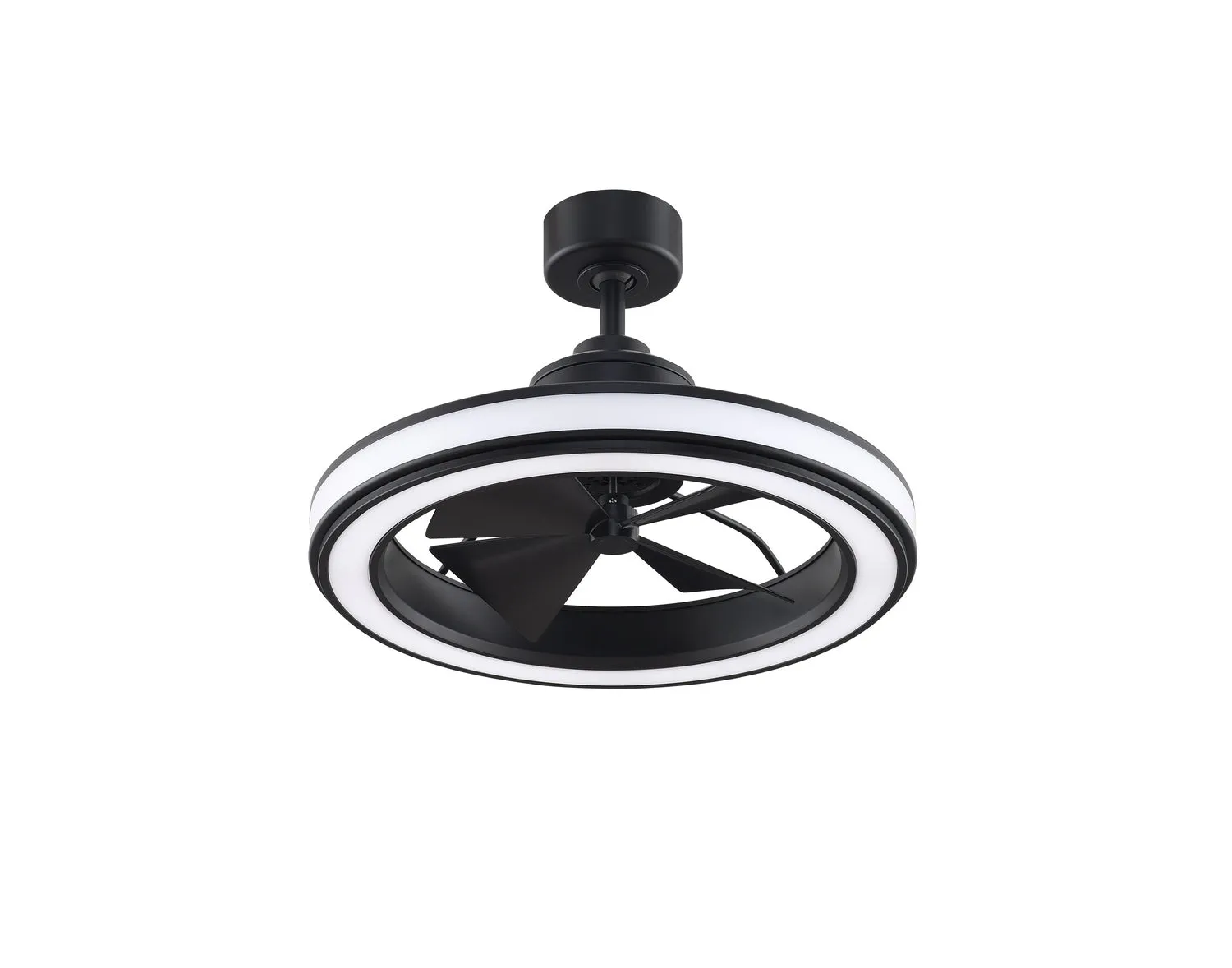 Fanimation 16" Gleam Indoor/Outdoor Fandelier Ceiling Fan with 20W LED Light and Remote Control Outdoor Ceiling Fans discount