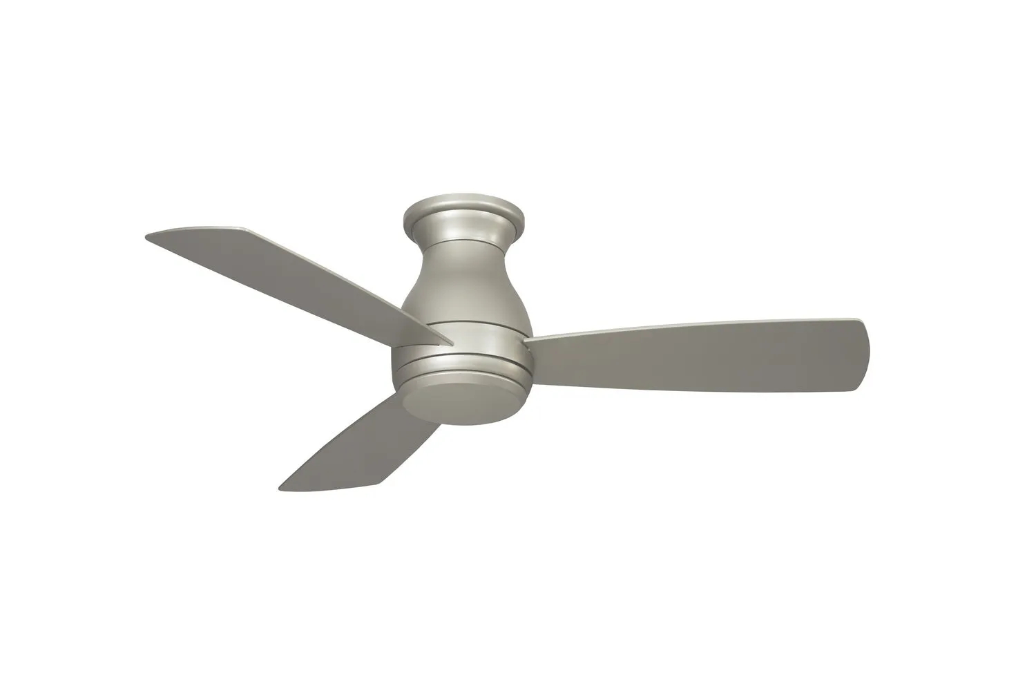 Fanimation Hugh 44" AC Indoor/Outdoor Flushmount Ceiling Fan with 18W LED Light and Remote Control