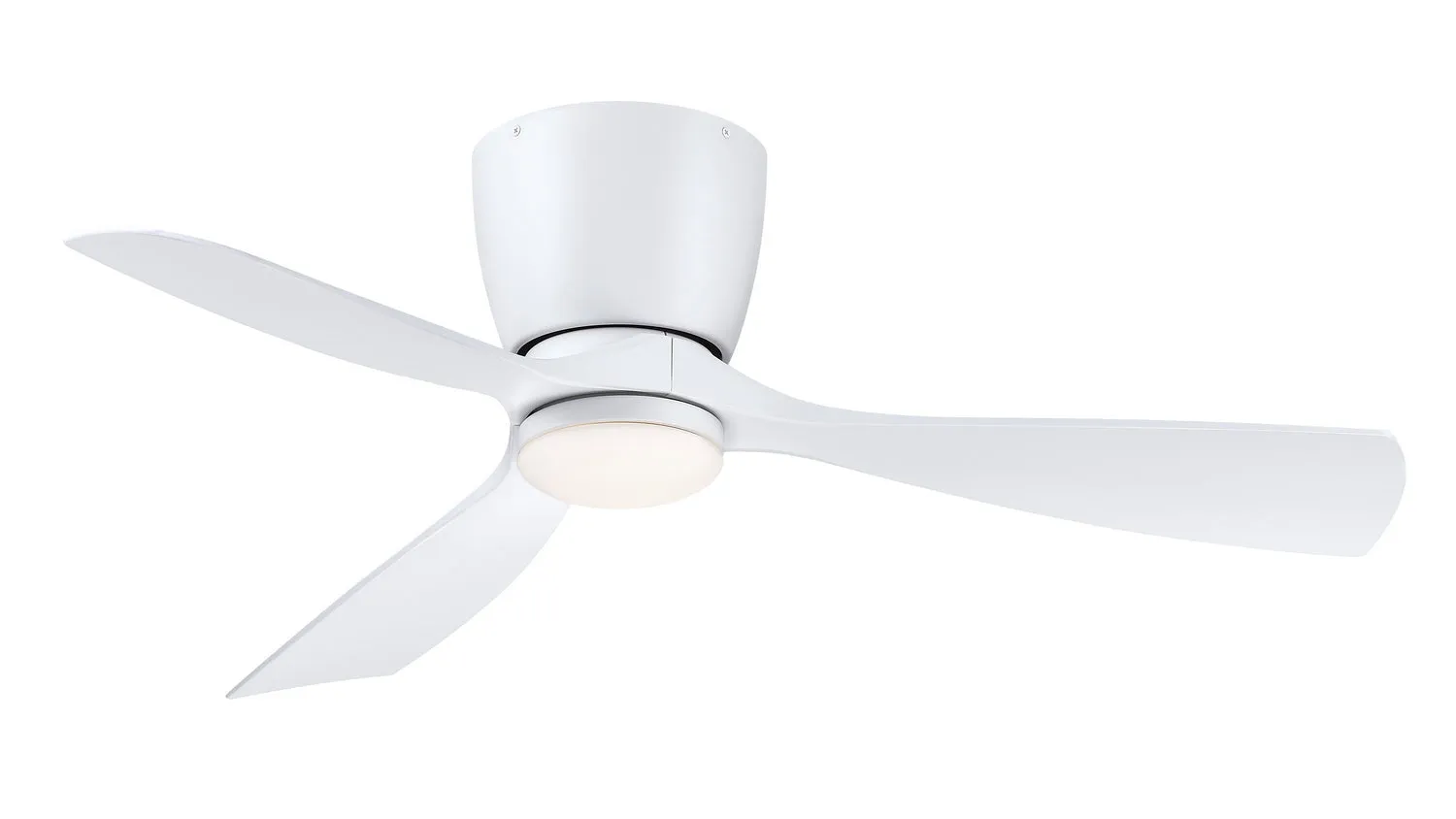 Fanimation Klinch 44" Flushmount Indoor/Outdoor Ceiling Fan with 18W LED Light and Remote Control Outdoor Ceiling Fans discount