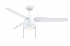 Fanimation PC/DC 52" Pull Chain Outdoor Ceiling Fan with 18W LED Light Outdoor Ceiling Fans discount