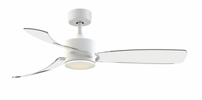 Fanimation SculptAire 52" Indoor//Outdoor Ceiling Fan with 18W LED Light and Remote Control Outdoor Ceiling Fans discount