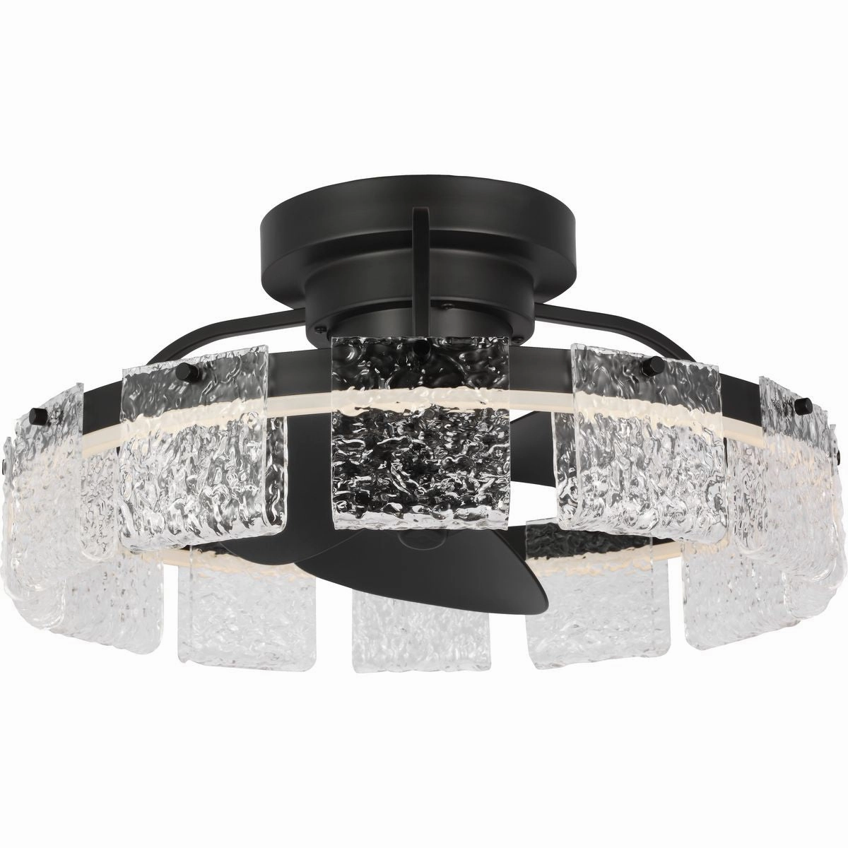 Fanin Ceiling Fan Matte Black Fandeliers at discount prices