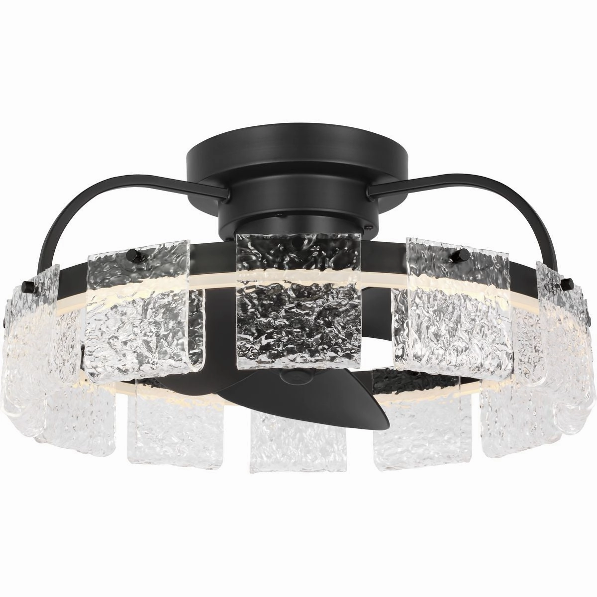 Fanin Ceiling Fan Matte Black Fandeliers at discount prices