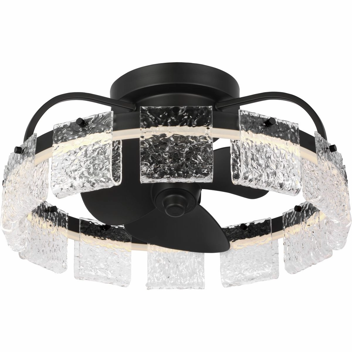 Fanin Ceiling Fan Matte Black Fandeliers at discount prices