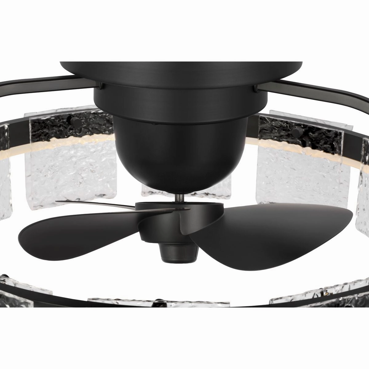 Fanin Ceiling Fan Matte Black Fandeliers at discount prices