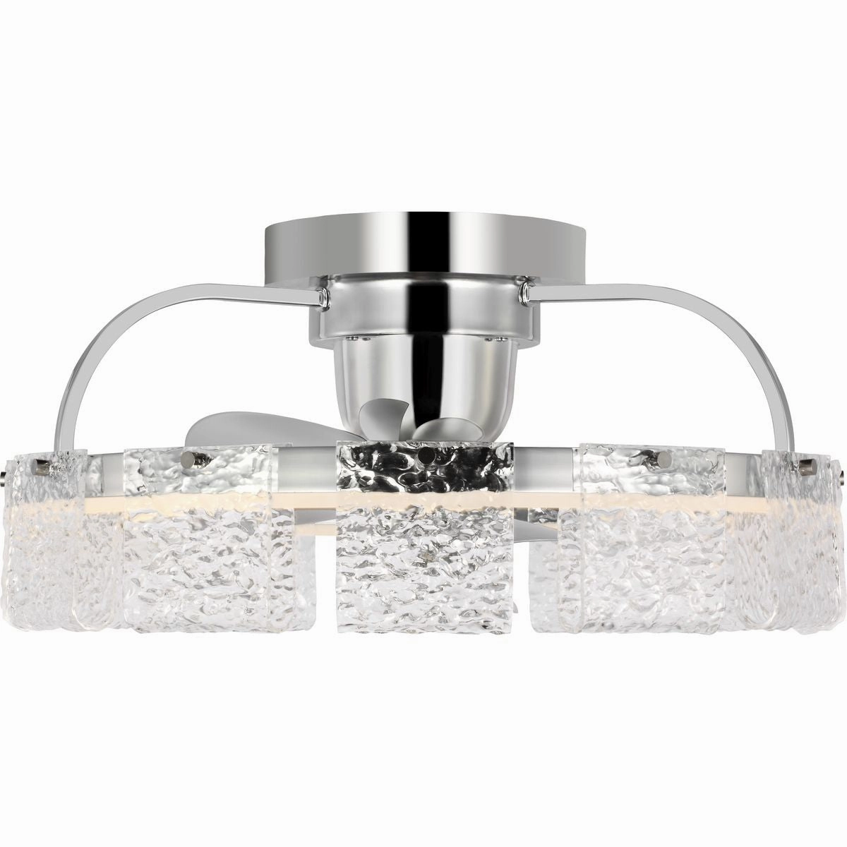 Fanin Ceiling Fan Polished Chrome Fandeliers at discount prices