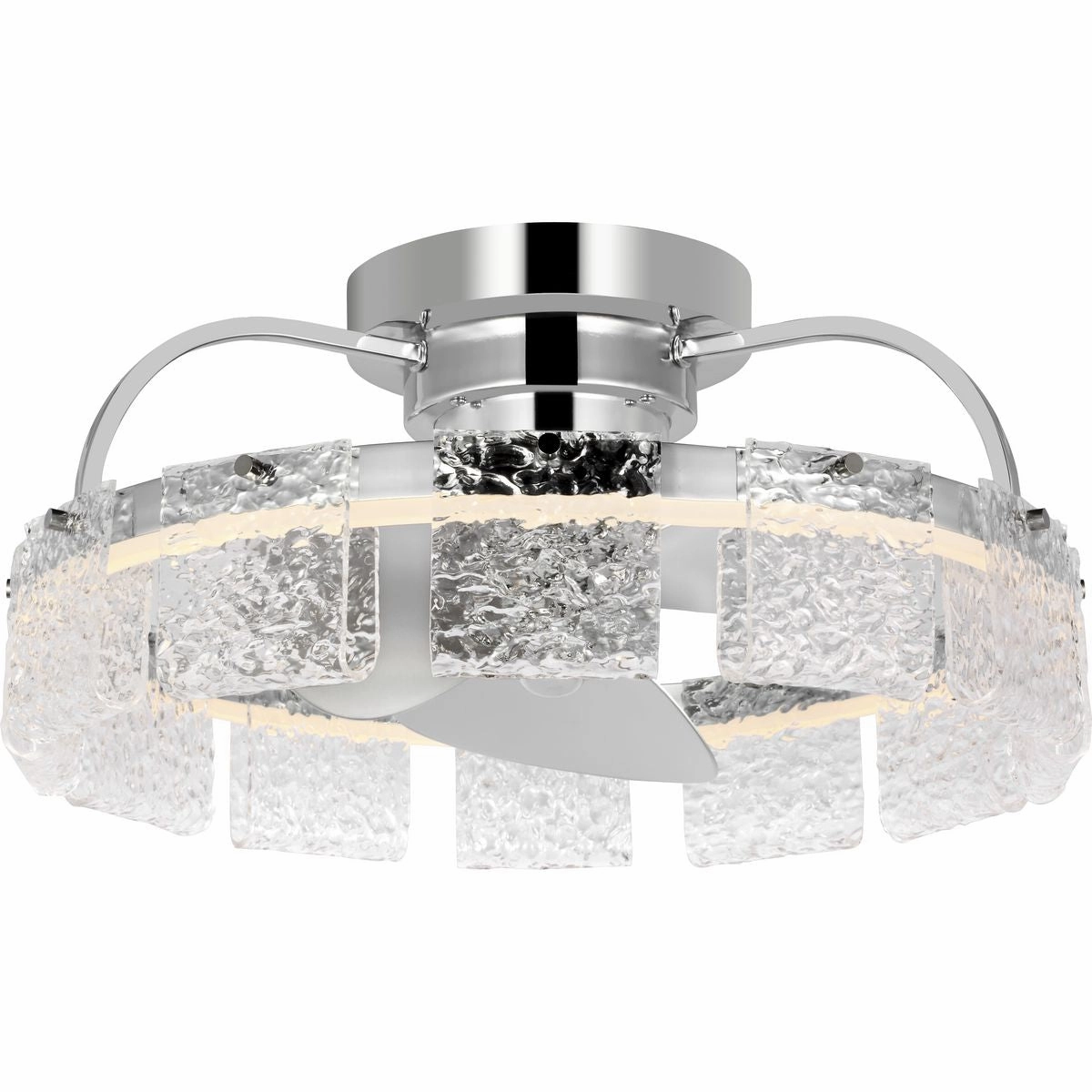 Fanin Ceiling Fan Polished Chrome Fandeliers at discount prices