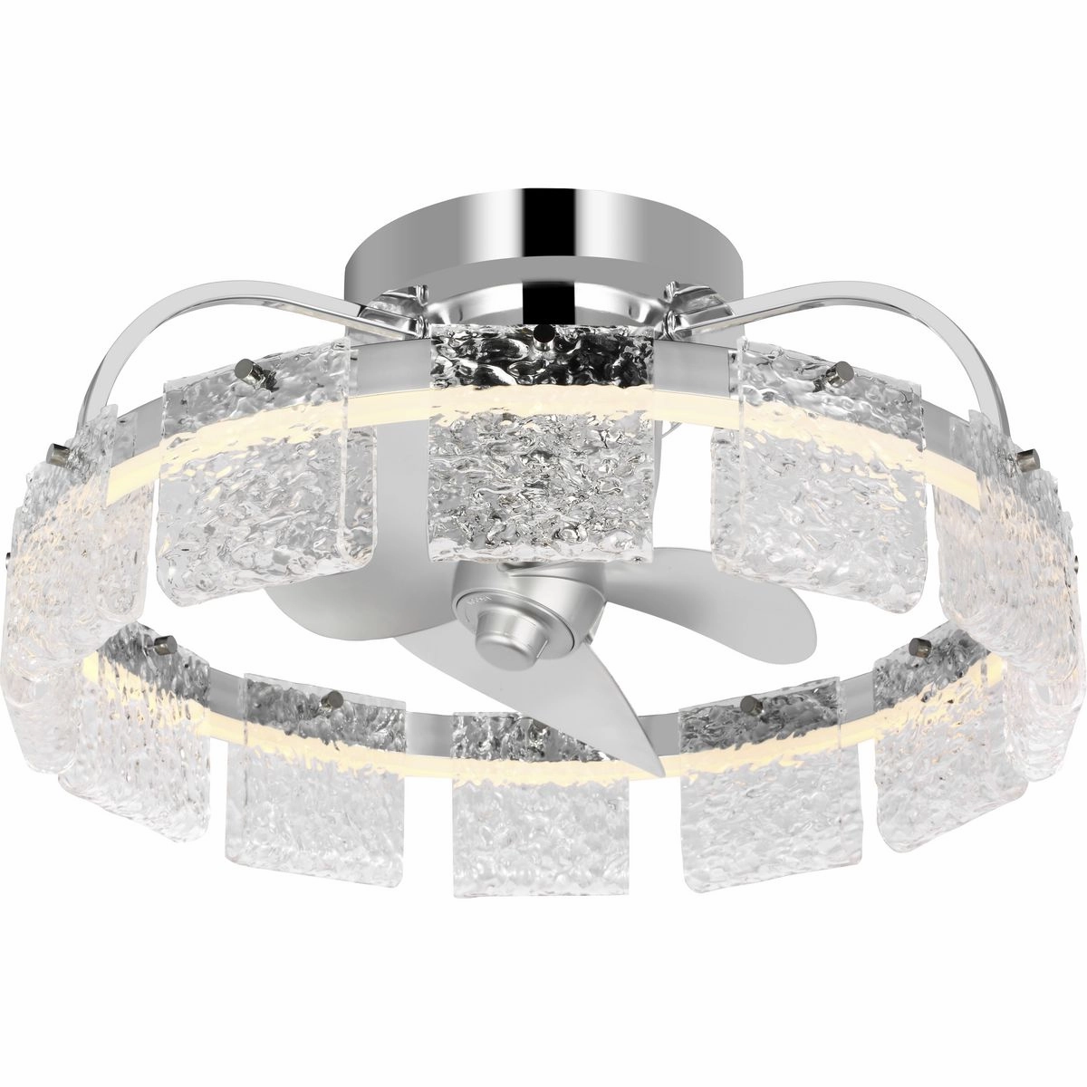 Fanin Ceiling Fan Polished Chrome Fandeliers at discount prices