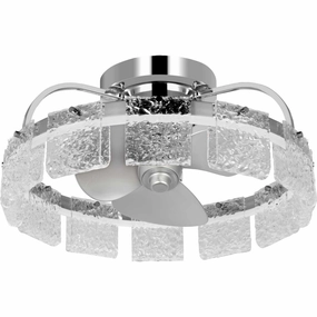 Fanin Ceiling Fan Polished Chrome Fandeliers FANS on sale now