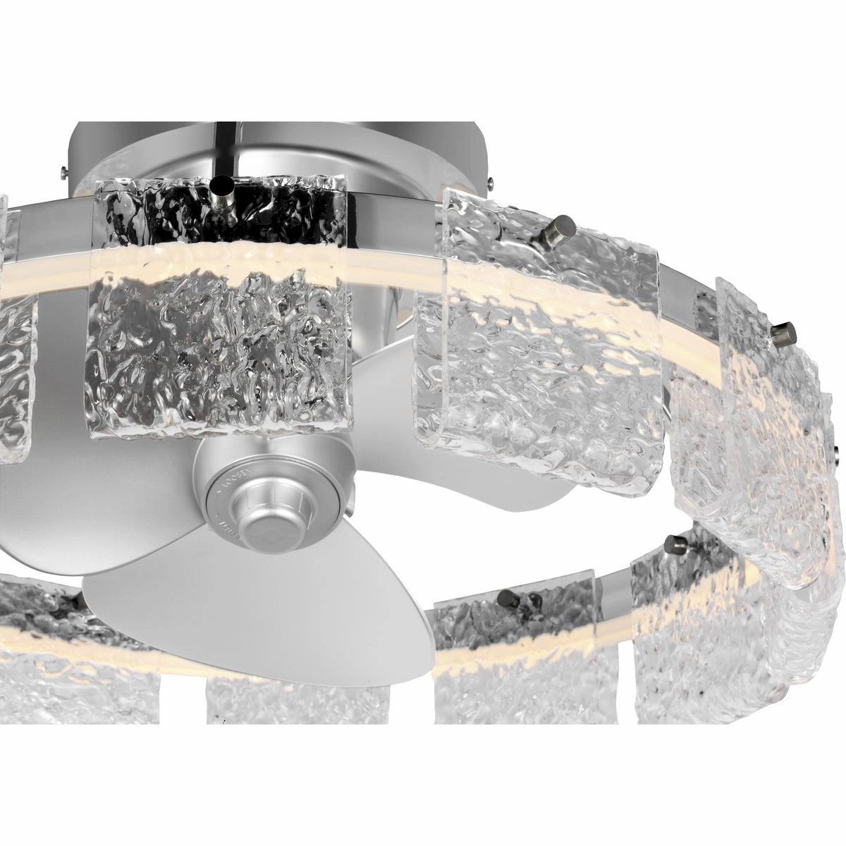 Fanin Ceiling Fan Polished Chrome Fandeliers at discount prices