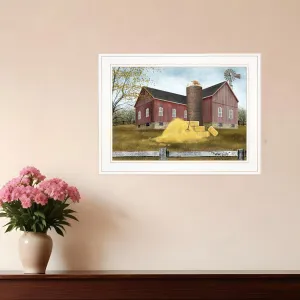 Farm Life 2 White Framed Print Wall Art Affordable Wall Decoration items
