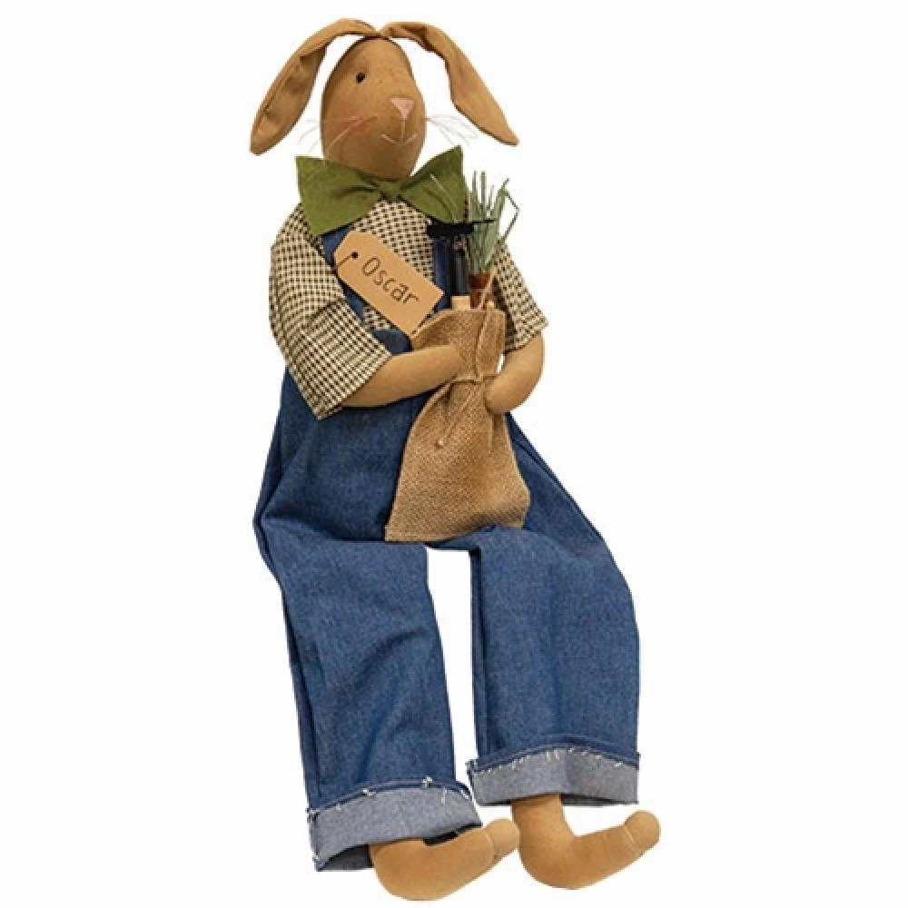 Farmer Oscar Bunny Doll Decorative Accessories outlet price