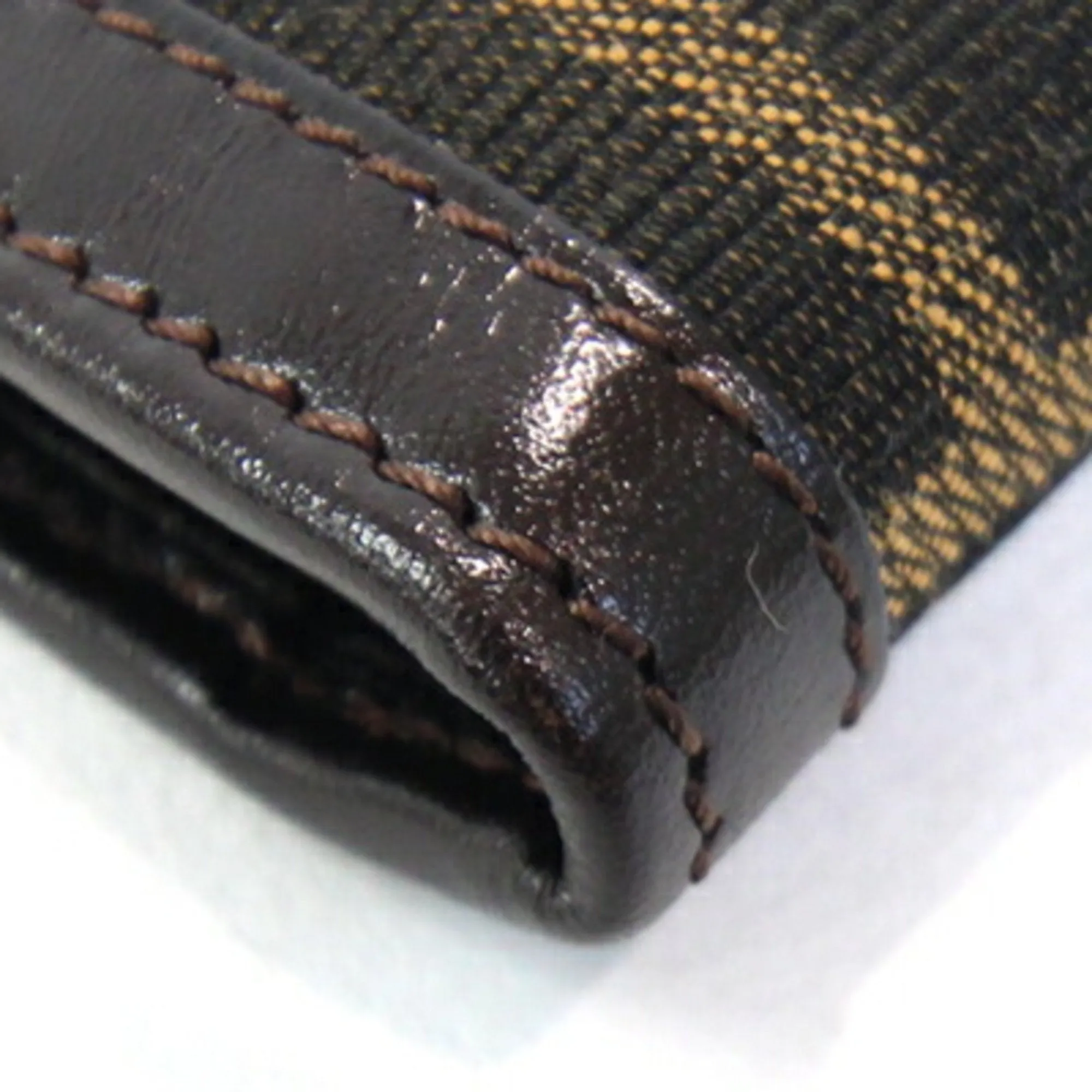 Fendi Jacquard Leather Long Wallet (Bi-Fold) (Pre-Owned)