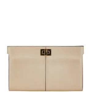 Fendi Leather Long Wallet (Bi-Fold) (Pre-Owned)