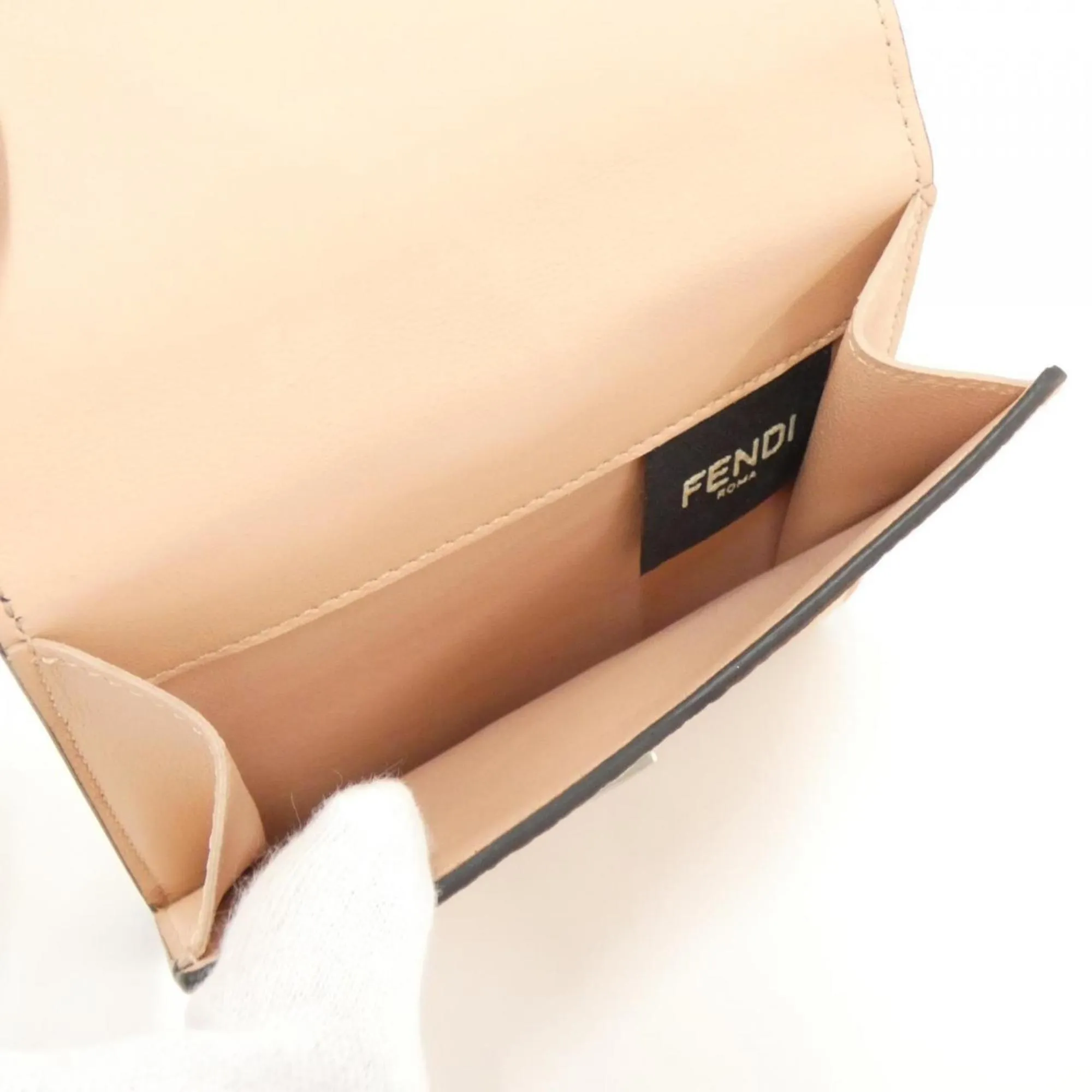 Fendi Leather Wallet (Bi-Fold) (Pre-Owned)