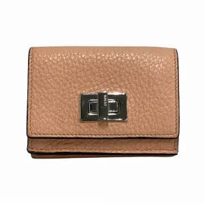 Fendi Leather Wallet (Tri-Fold) (Pre-Owned)