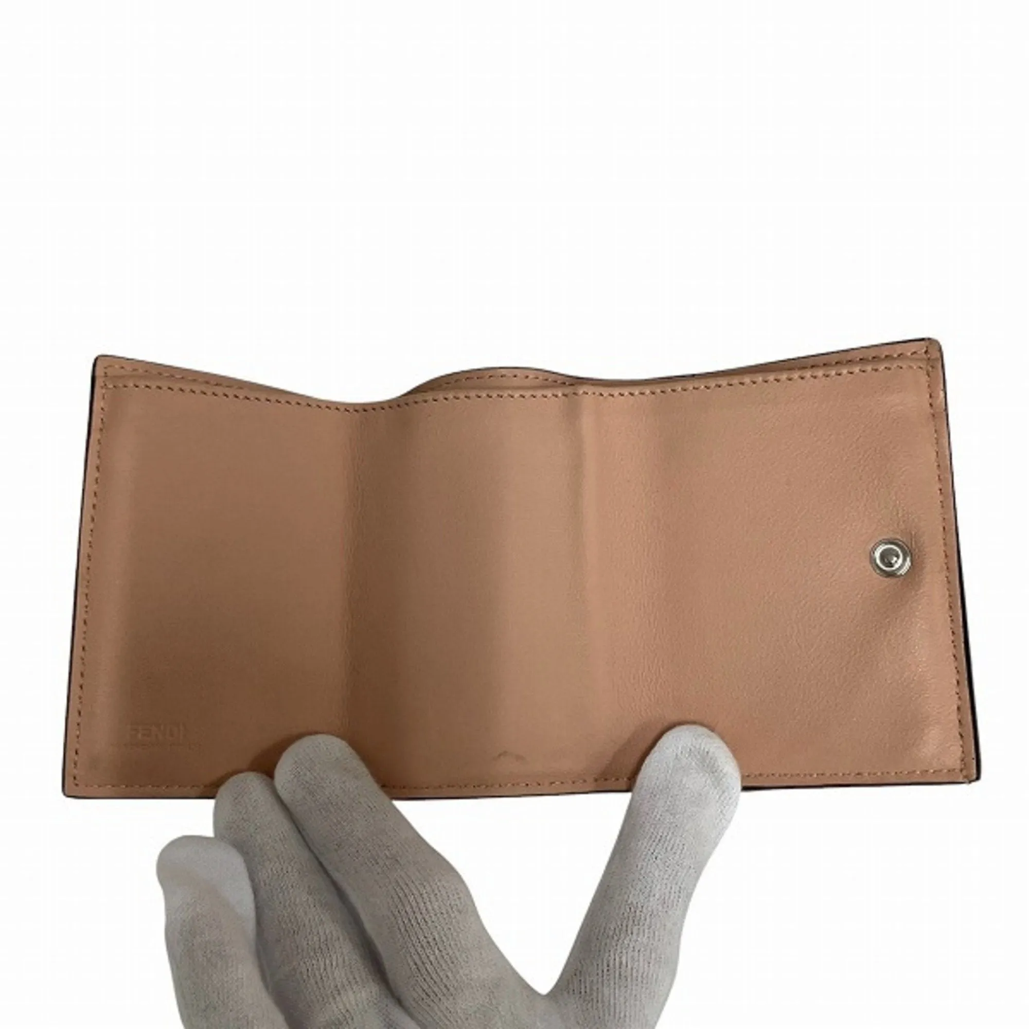 Fendi Leather Wallet (Tri-Fold) (Pre-Owned)