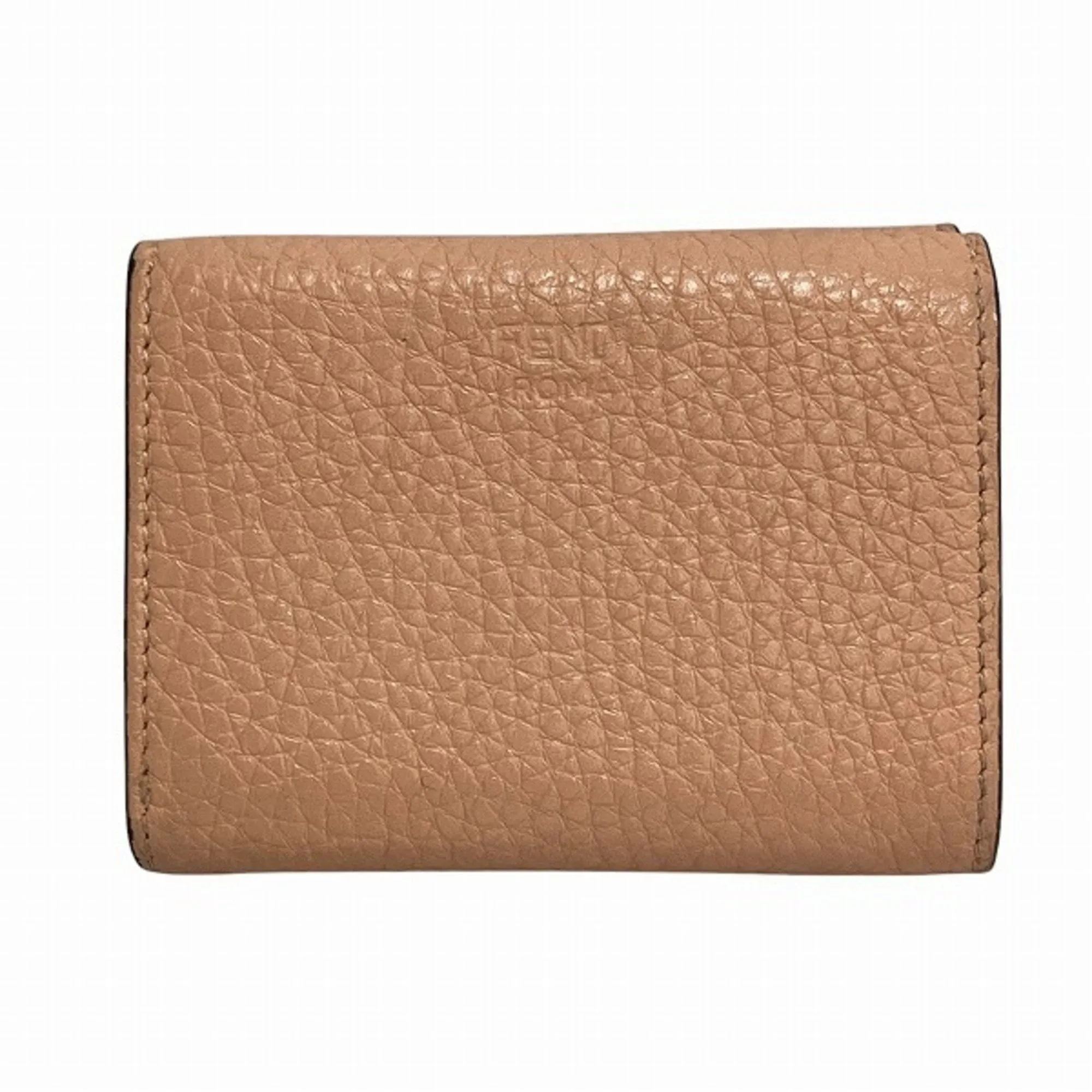 Fendi Leather Wallet (Tri-Fold) (Pre-Owned)