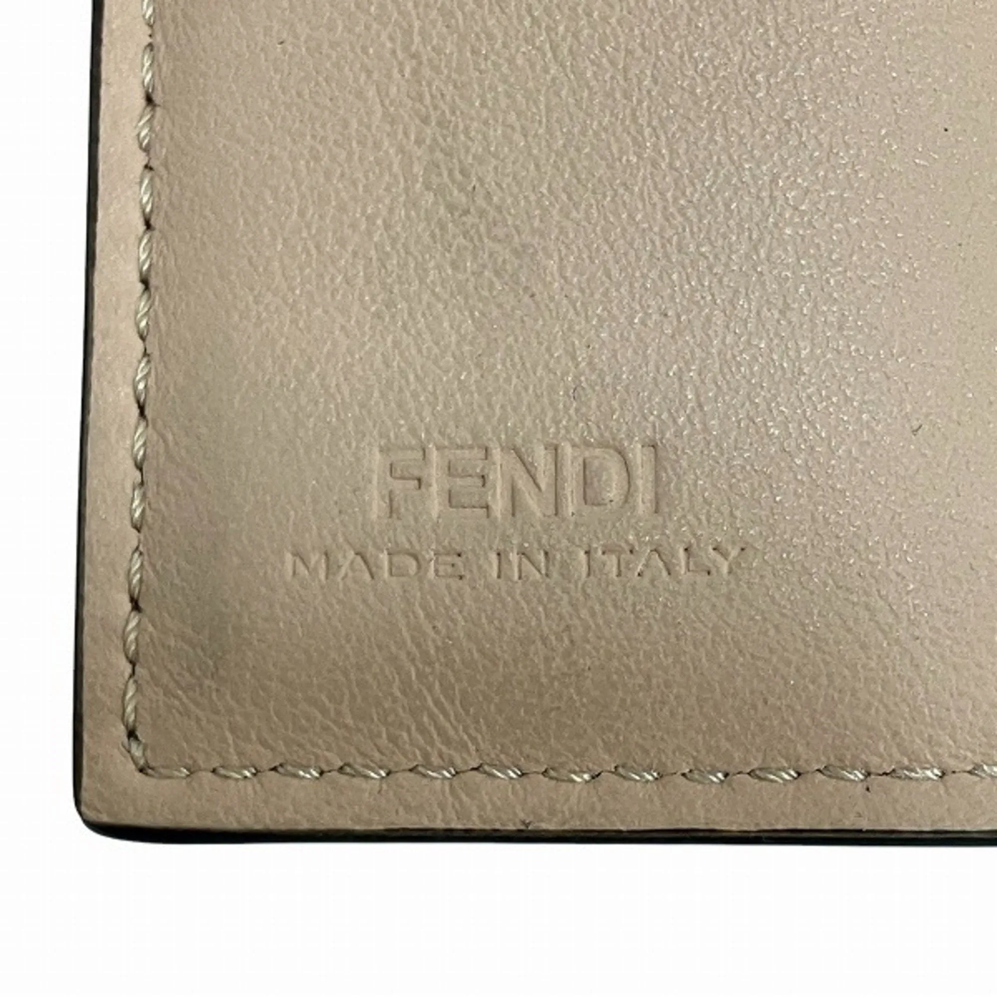 Fendi Leather Wallet (Tri-Fold) (Pre-Owned)