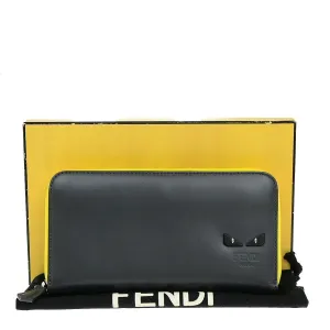 Fendi Monster Leather Wallet (Pre-Owned)