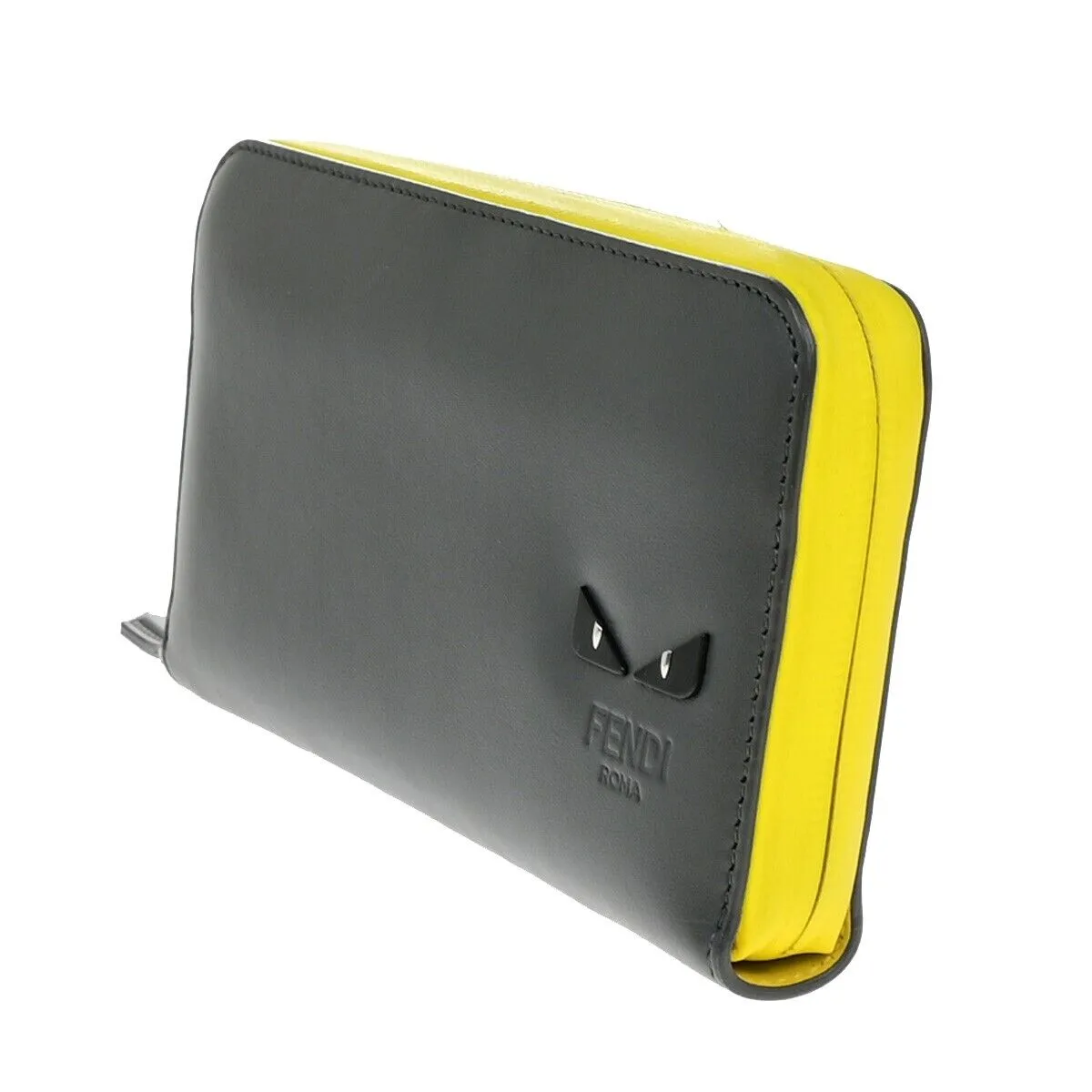 Fendi Monster Leather Wallet (Pre-Owned)