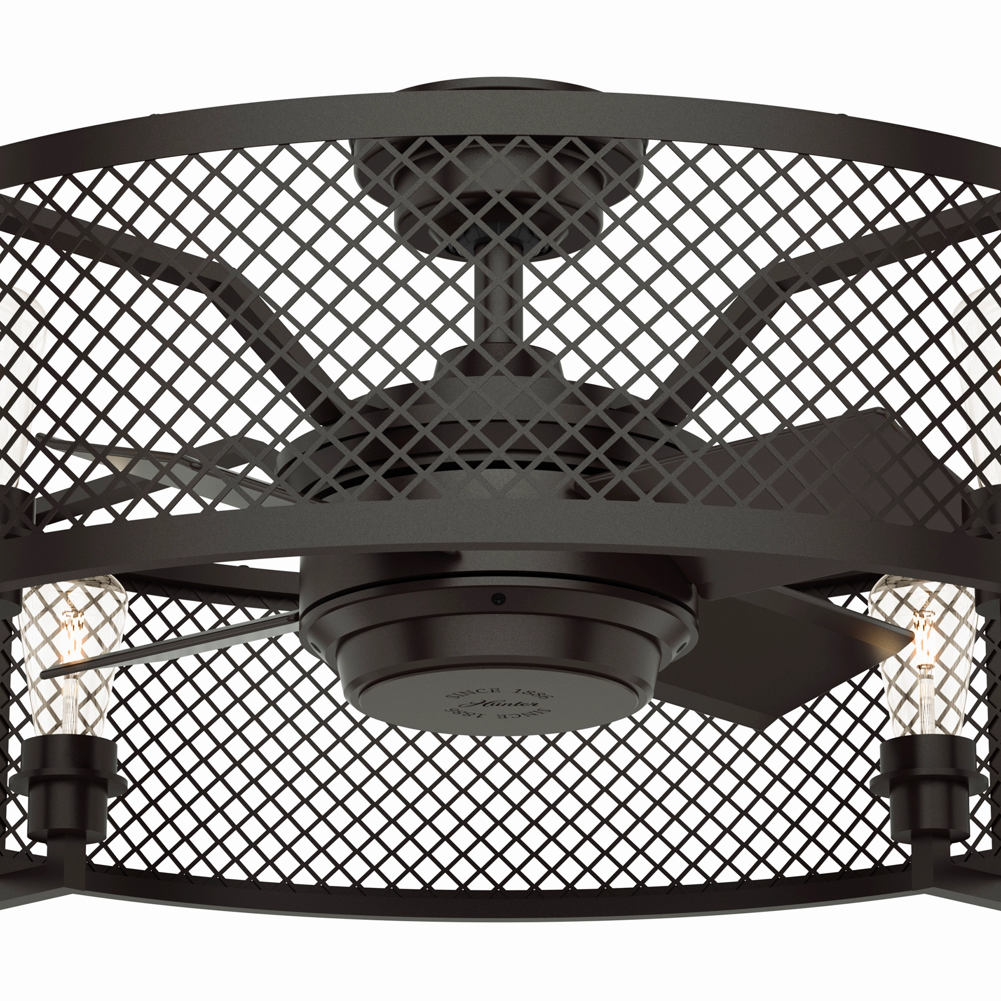 Fennec 23"Ceiling Fan Noble Bronze Fandeliers at discount prices