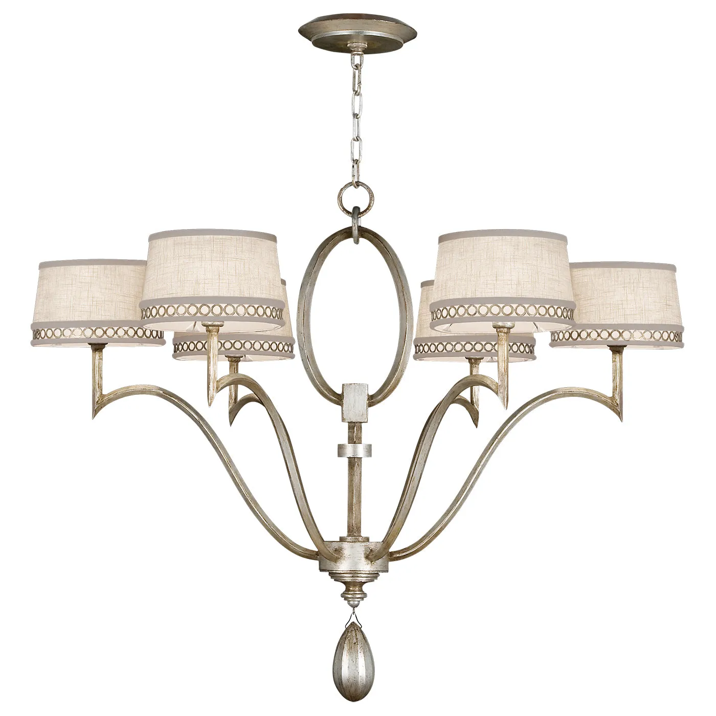 Fine Art Allegretto 785840ST Chandelier Light - Silver Chandeliers Lighting bundle deal