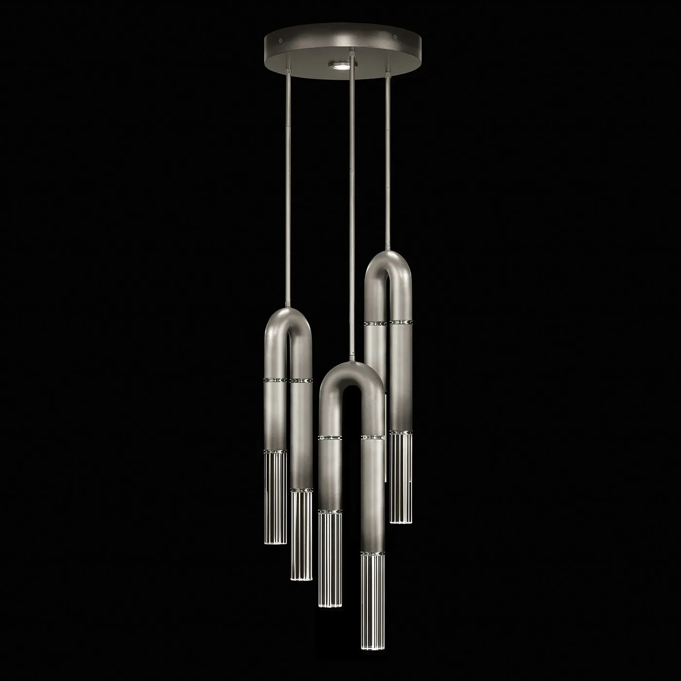 Fine Art Antonia 923840-720ST Chandelier Light - Silver Chandeliers Lighting bundle deal