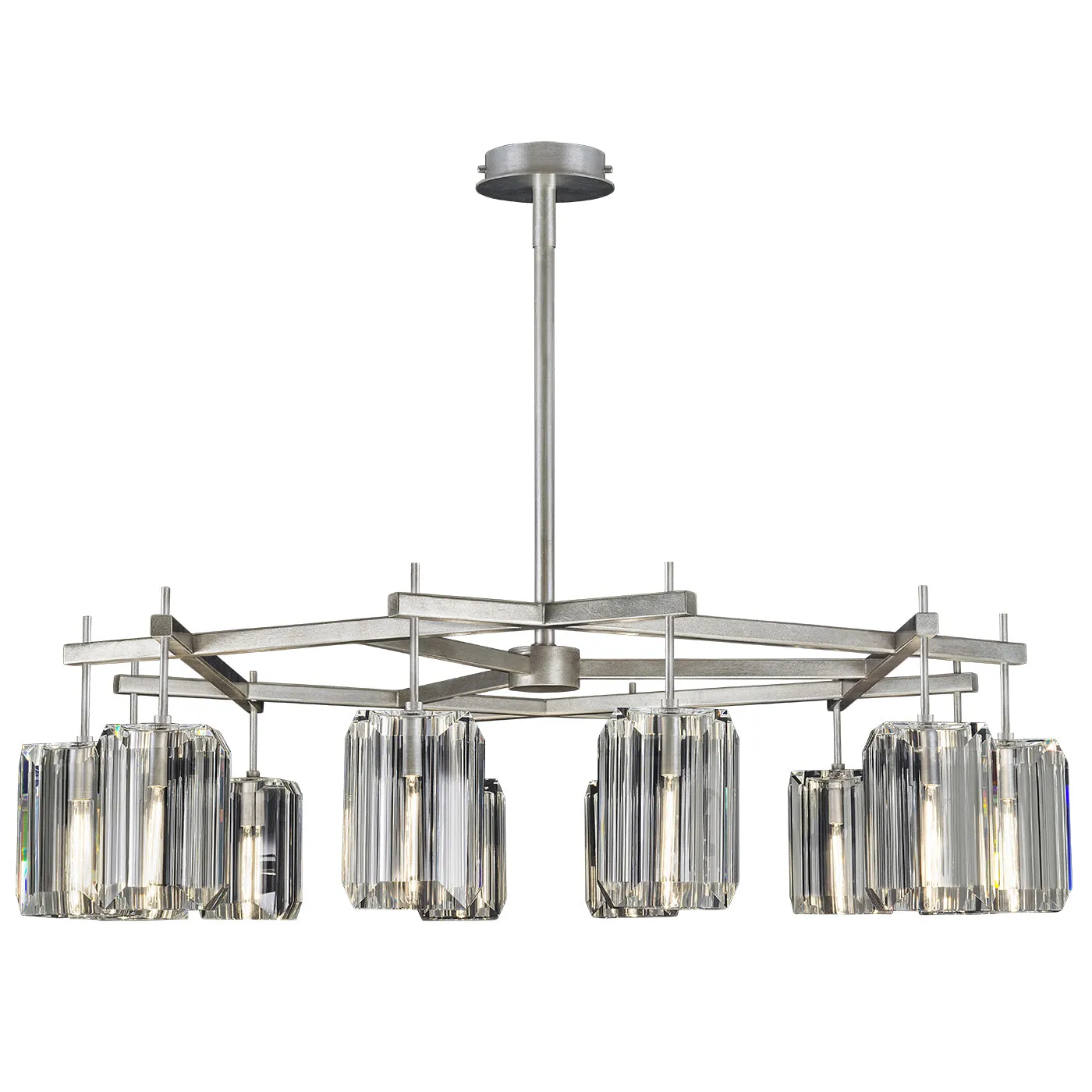 Fine Art Monceau 875140-1ST Chandelier Light - Silver Chandeliers Lighting bundle deal