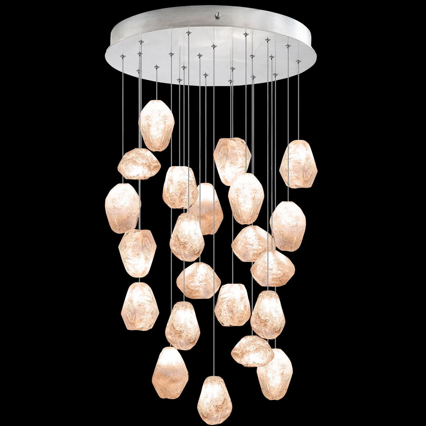 Fine Art Natural Inspirations 853240-14LD Chandelier Light - Silver Elegant Chandeliers store deals