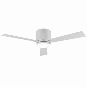 Finnley 52"Ceiling Fan White Huggers FANS outlet store