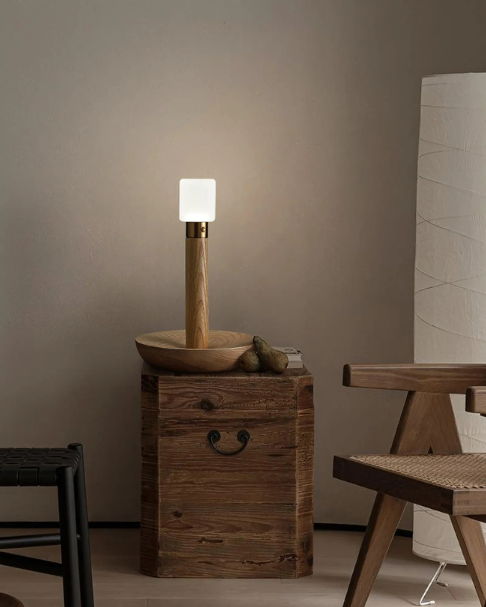 Fire Stick Table Lamp