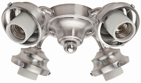 Fitter Four Light Fitter Brushed Nickel Small Fans FANS special offer