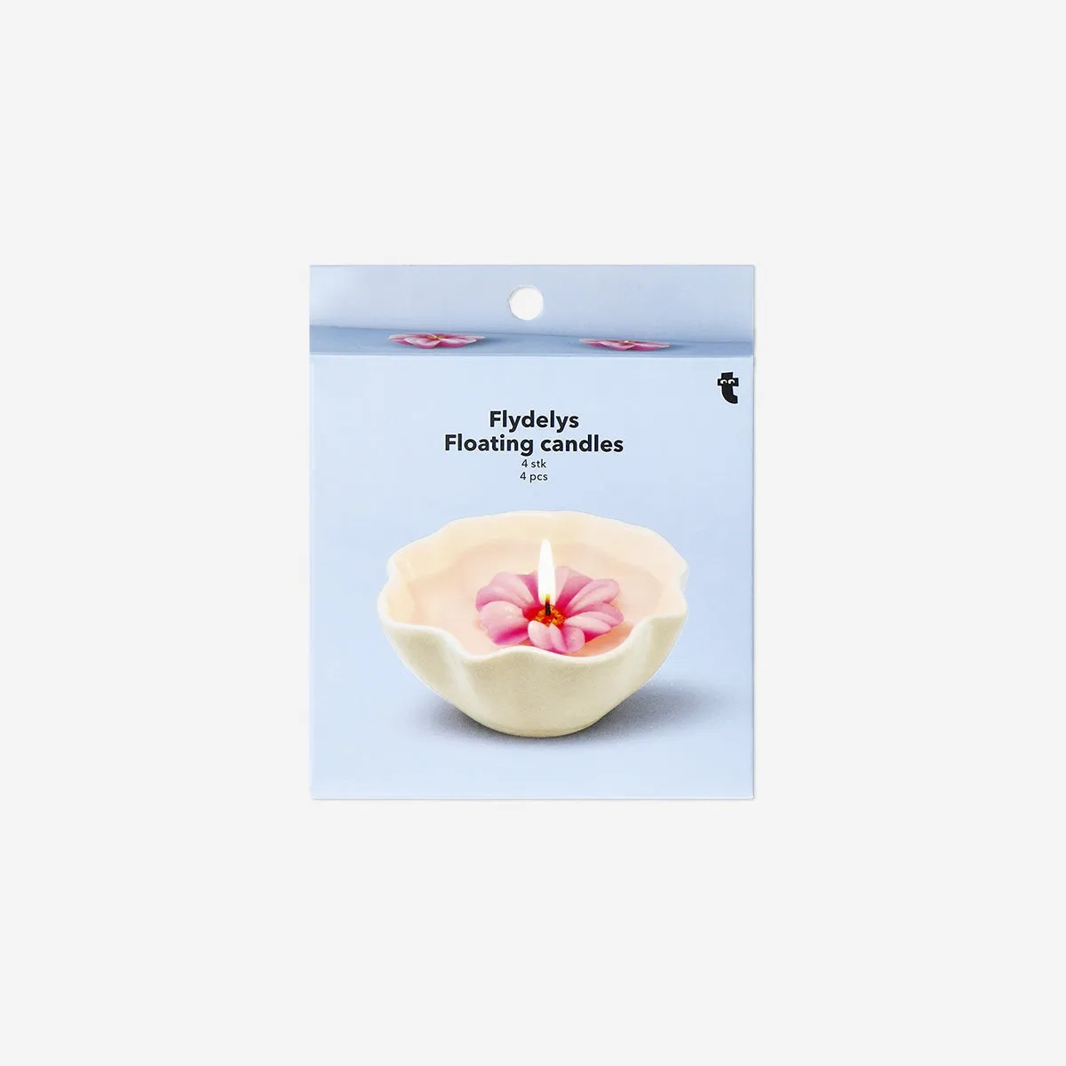 Floating flower candles - 4 pcs Home Decor clearance sale