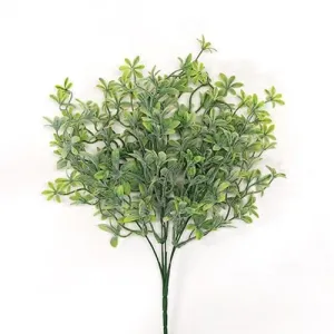 Flocked Lupine Leaf Bush Affordable Holiday Accessories