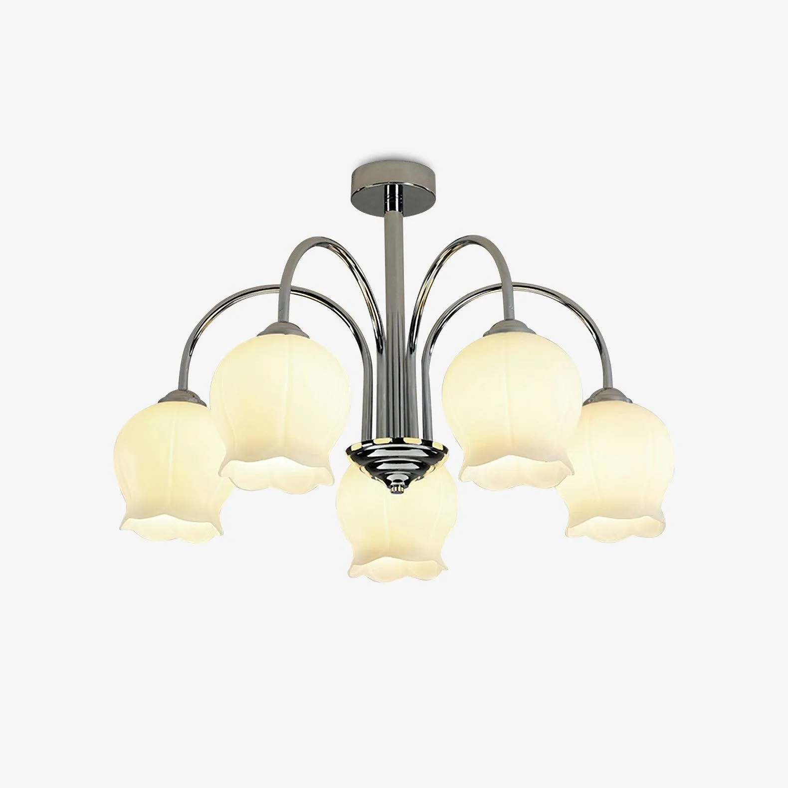 Floral Glass Chandelier Buy Living Room Lights
