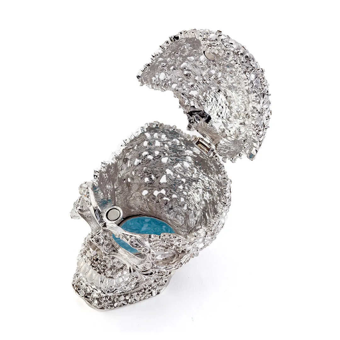 Floral Skull Box Trinket Trays & Boxes cheap