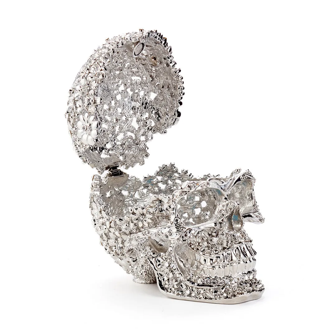 Floral Skull Box Trinket Trays & Boxes cheap