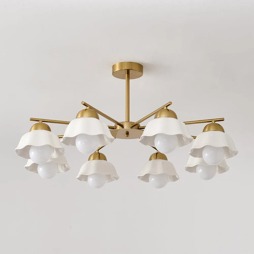 Flower Shade Chandelier