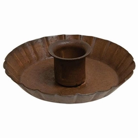 Fluted Taper Holder Rusty Decorative Accessories outlet price